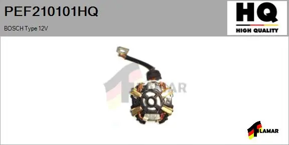 Holder, carbon brushes (PEF210101HQ)