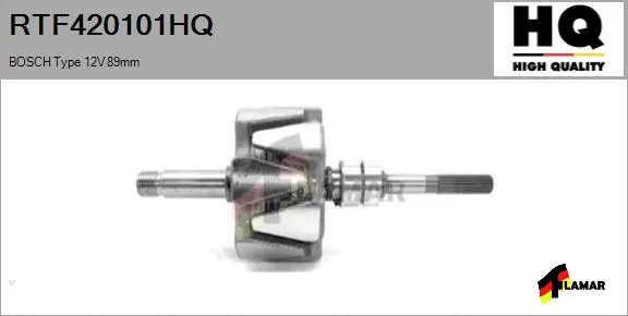 Rotor, alternator (RTF420101HQ)