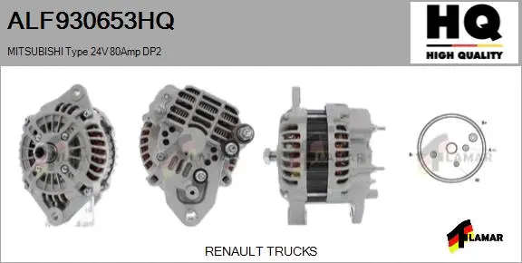 Alternator (ALF930653HQ)