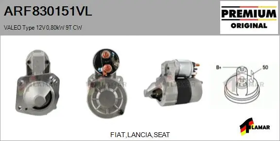 Starter (ARF830151VL)