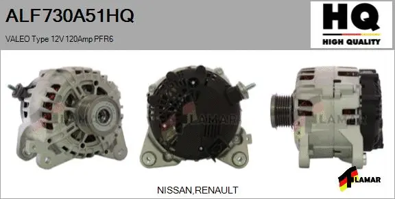 Alternator (ALF730A51HQ)