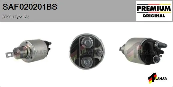 Solenoid Switch, starter (SAF020201BS)