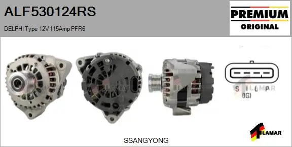 Alternator (ALF530124RS)