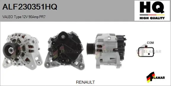 Alternator (ALF230351HQ)