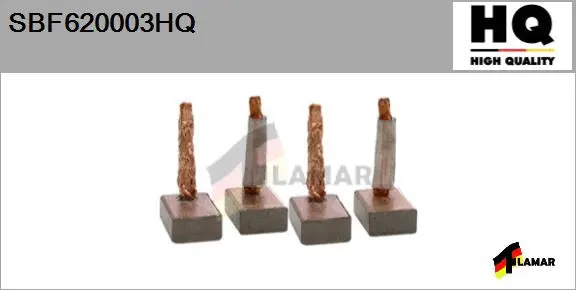 Carbon Brush, starter (SBF620003HQ)