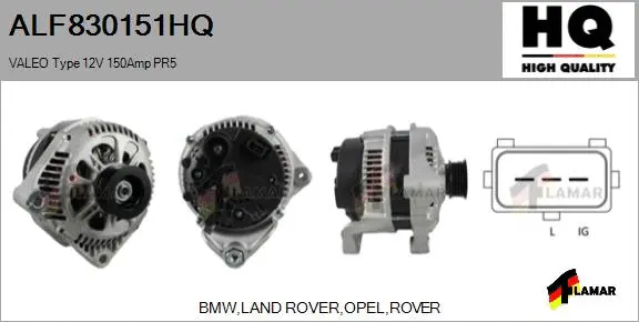 Alternator (ALF830151HQ)