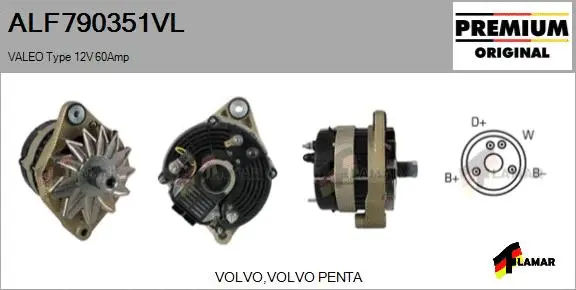Alternator (ALF790351VL)