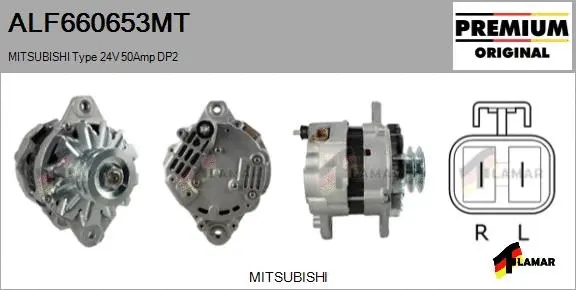 Alternator (ALF660653MT)