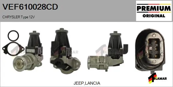 EGR Valve (VEF610028CD)