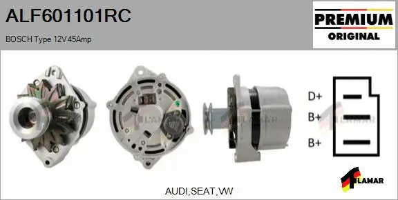 Alternator (ALF601101RC)