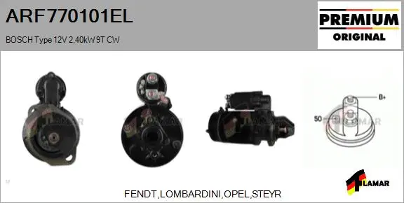 Starter (ARF770101EL)