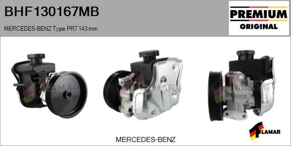 Hydraulic Pump, steering (BHF130167MB)