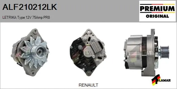 Alternator (ALF210212LK)