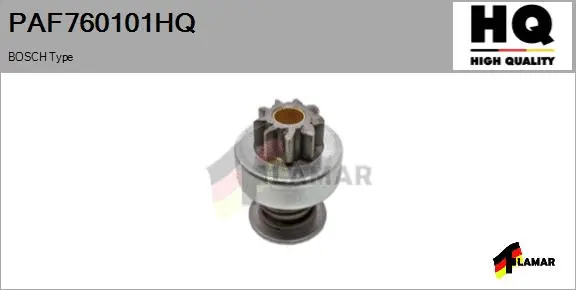 Pinion, starter (PAF760101HQ)