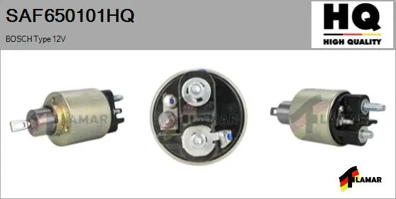 Solenoid Switch, starter (SAF650101HQ)