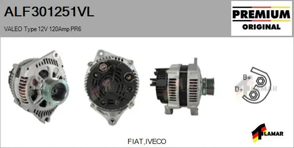 Alternator (ALF301251VL)