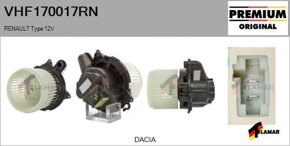 Interior Blower (VHF170017RN)