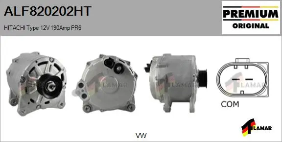Alternator (ALF820202HT)