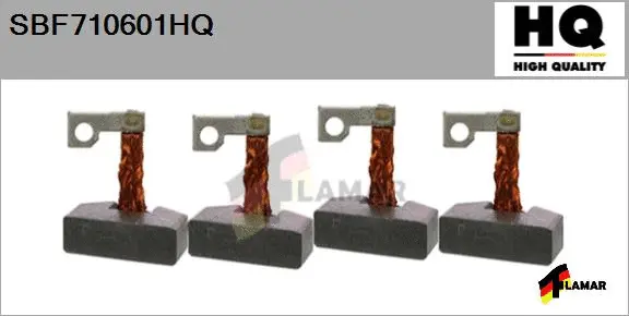 Carbon Brush, starter (SBF710601HQ)