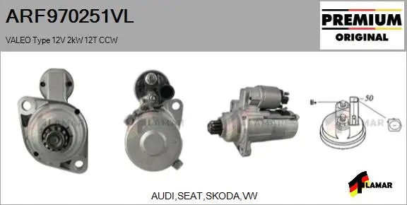 Starter (ARF970251VL)