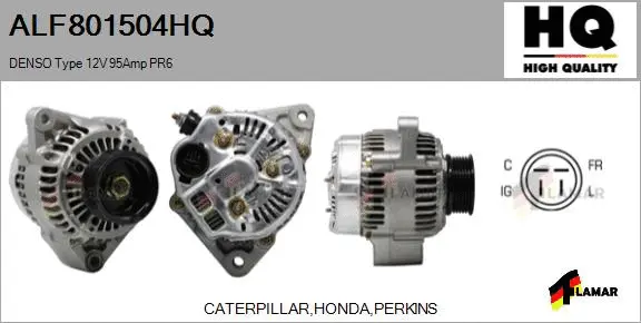 Alternator (ALF801504HQ)
