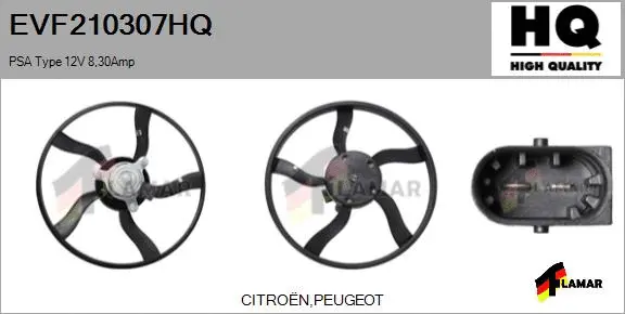 Fan, engine cooling (EVF210307HQ)