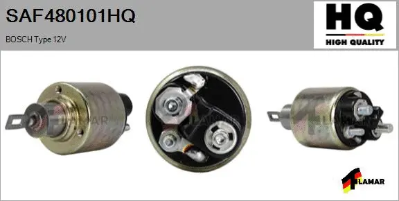 Solenoid Switch, starter (SAF480101HQ)