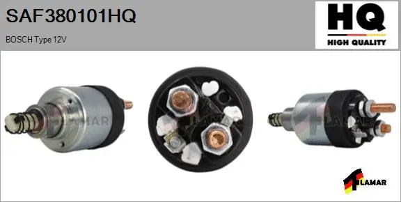 Solenoid Switch, starter (SAF380101HQ)