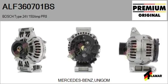 Alternator (ALF360701BS)