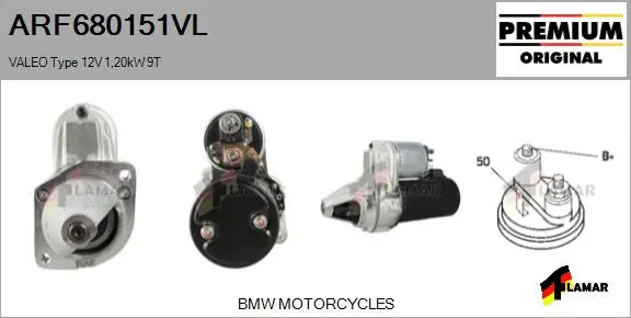 Starter (ARF680151VL)