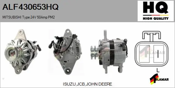 Alternator (ALF430653HQ)