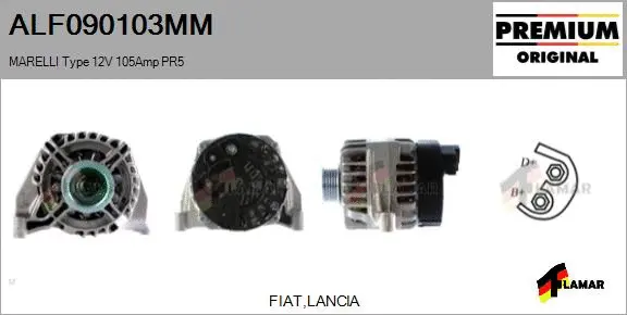 Alternator (ALF090103MM)