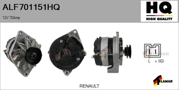 Alternator (ALF701151HQ)