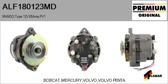 Alternator (ALF180123MD)