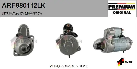 Starter (ARF980112LK)