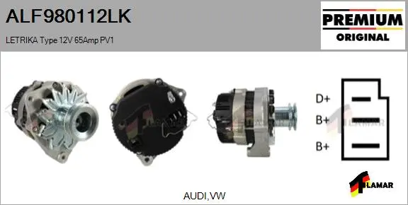 Alternator (ALF980112LK)