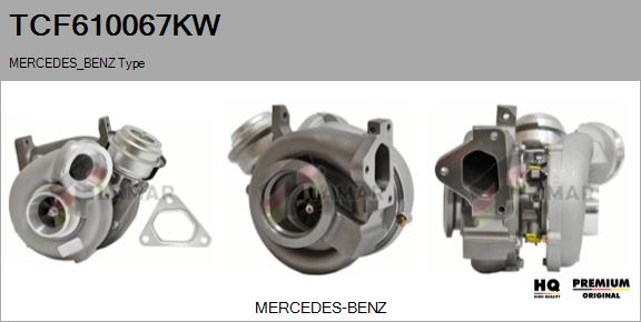 Charger, charging (supercharged/turbocharged) (TCF610067KW)