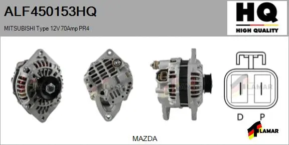 Alternator (ALF450153HQ)
