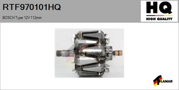 Rotor, alternator (RTF970101HQ)