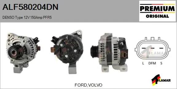 Alternator (ALF580204DN)