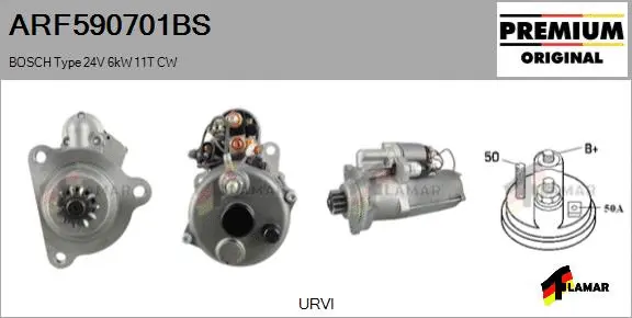 Starter (ARF590701BS)