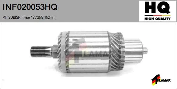 Armature, starter (INF020053HQ)