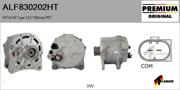 Alternator (ALF830202HT)