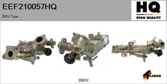 Cooler, exhaust gas recirculation (EEF210057HQ)