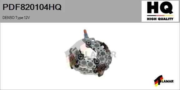 Rectifier, alternator (PDF820104HQ)