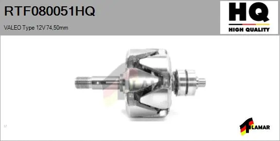 Rotor, alternator (RTF080051HQ)