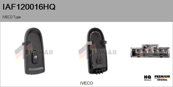 Switch, window regulator (IAF120016HQ)