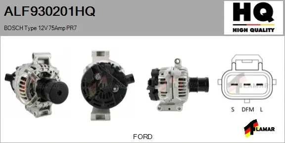 Alternator (ALF930201HQ)