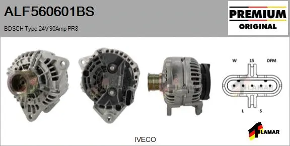 Alternator (ALF560601BS)