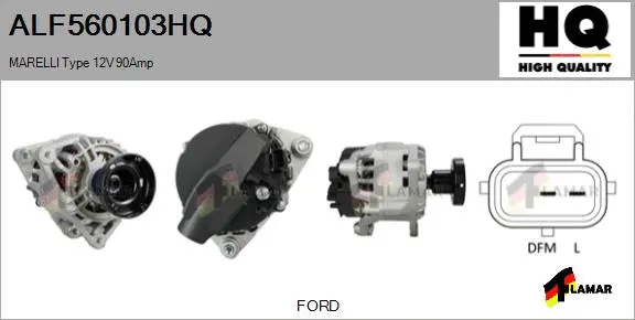 Alternator (ALF560103HQ)